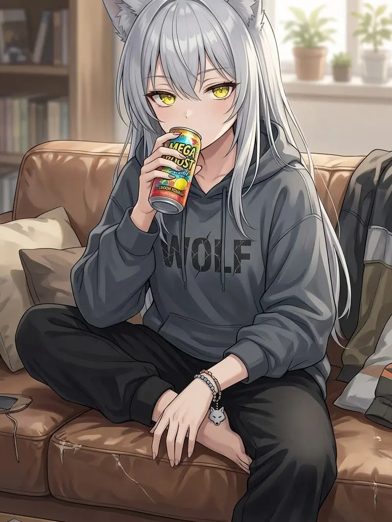 Ryle_1204의 弱っている狼を保護したら…