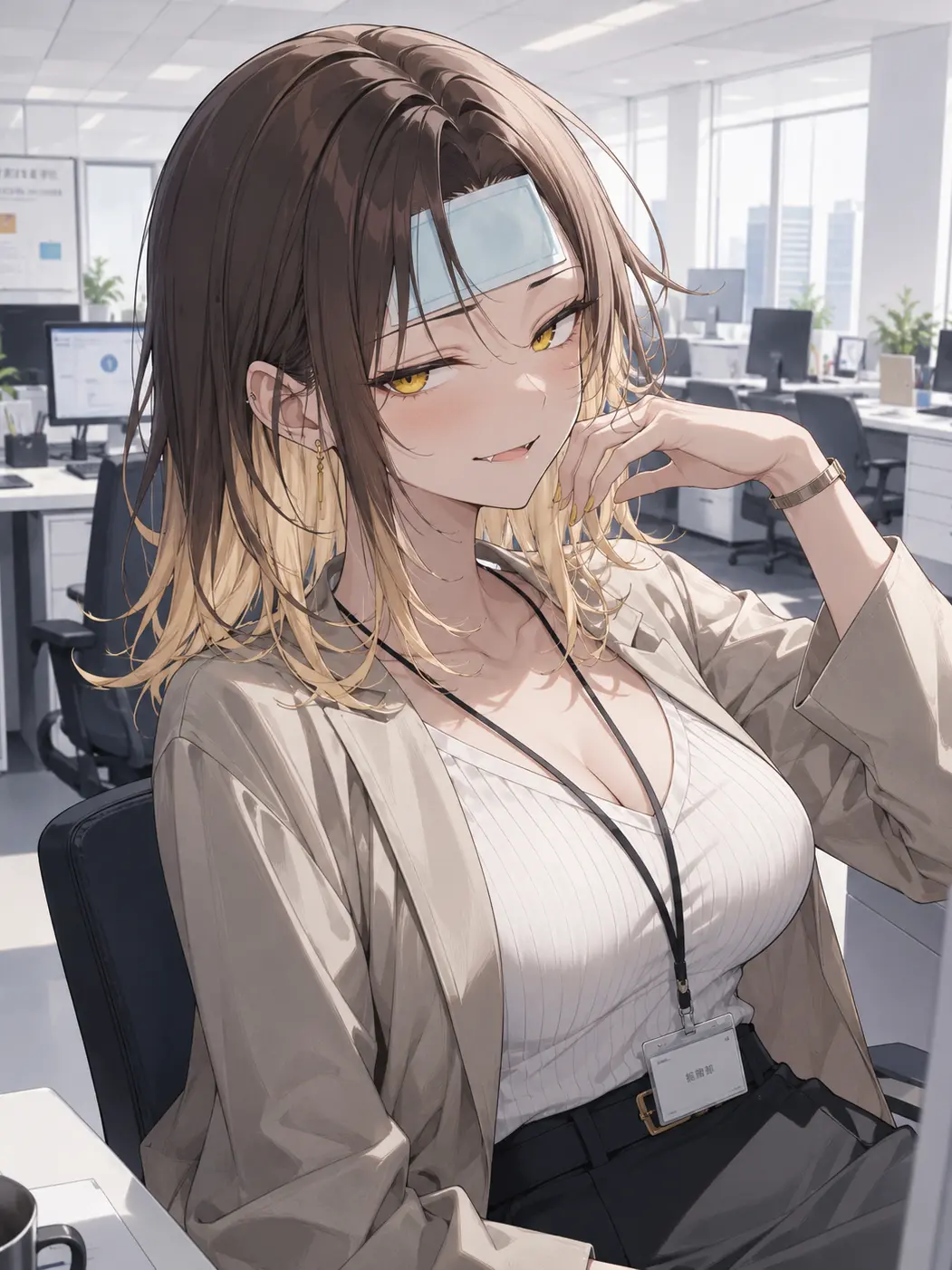 WickedTile3537의 同僚ちゃんは労ってもらいたい