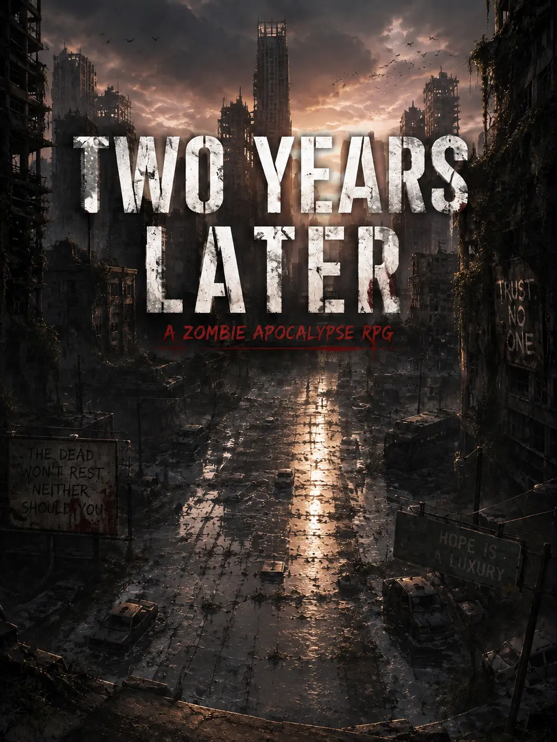 Idk_im_bored._.의 Two Years later: A Zombie Apocalypse RPG