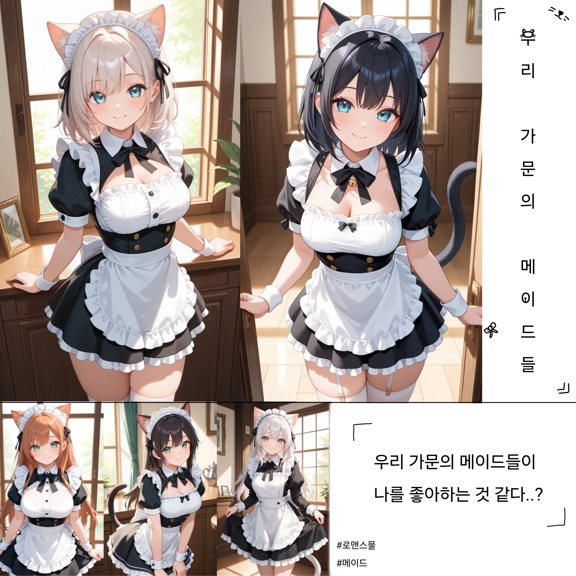 GayQuote7739의 메이드 자매와 같이 있기!