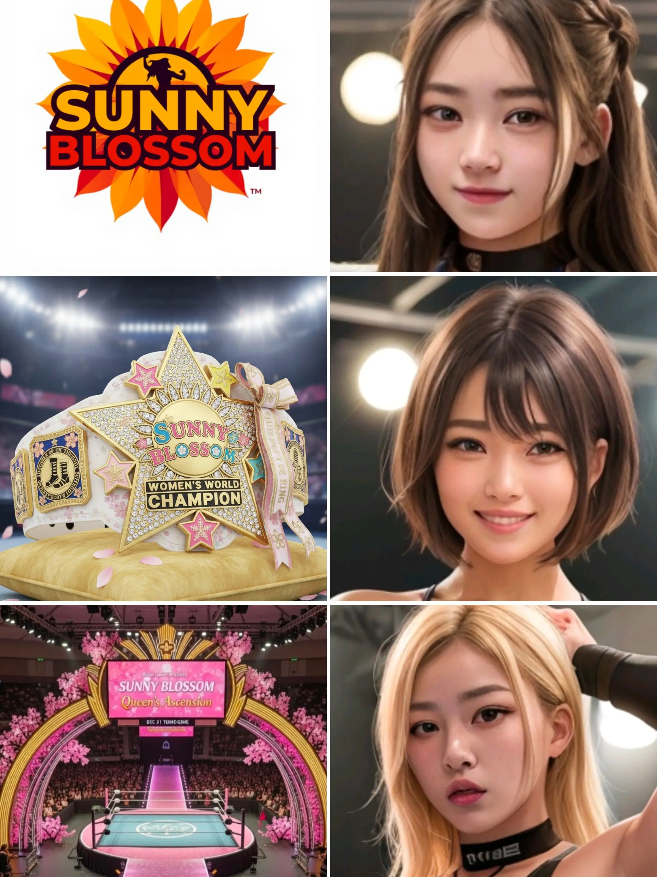 FussyBike0534의 新人女子プロレスラーの独自の恋路