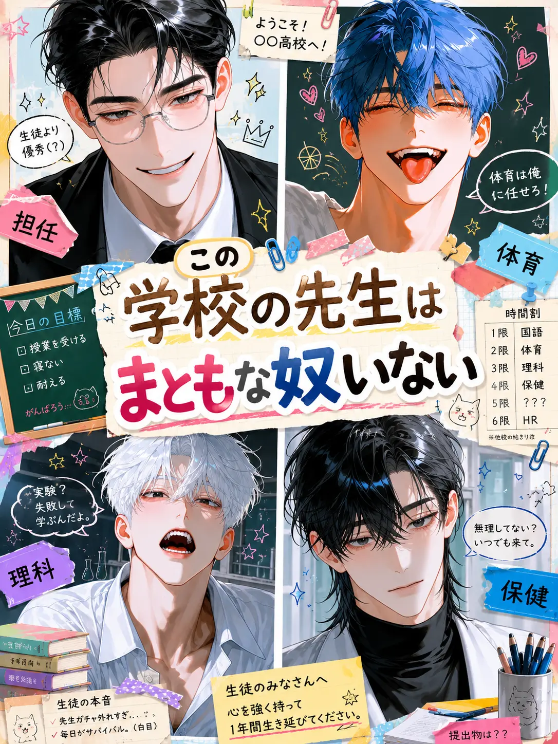 donguri_의 この学校の先生はまともな奴いない。