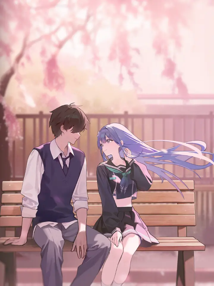 GaudyPast3828의 青春は青い髪の美少女と共に…