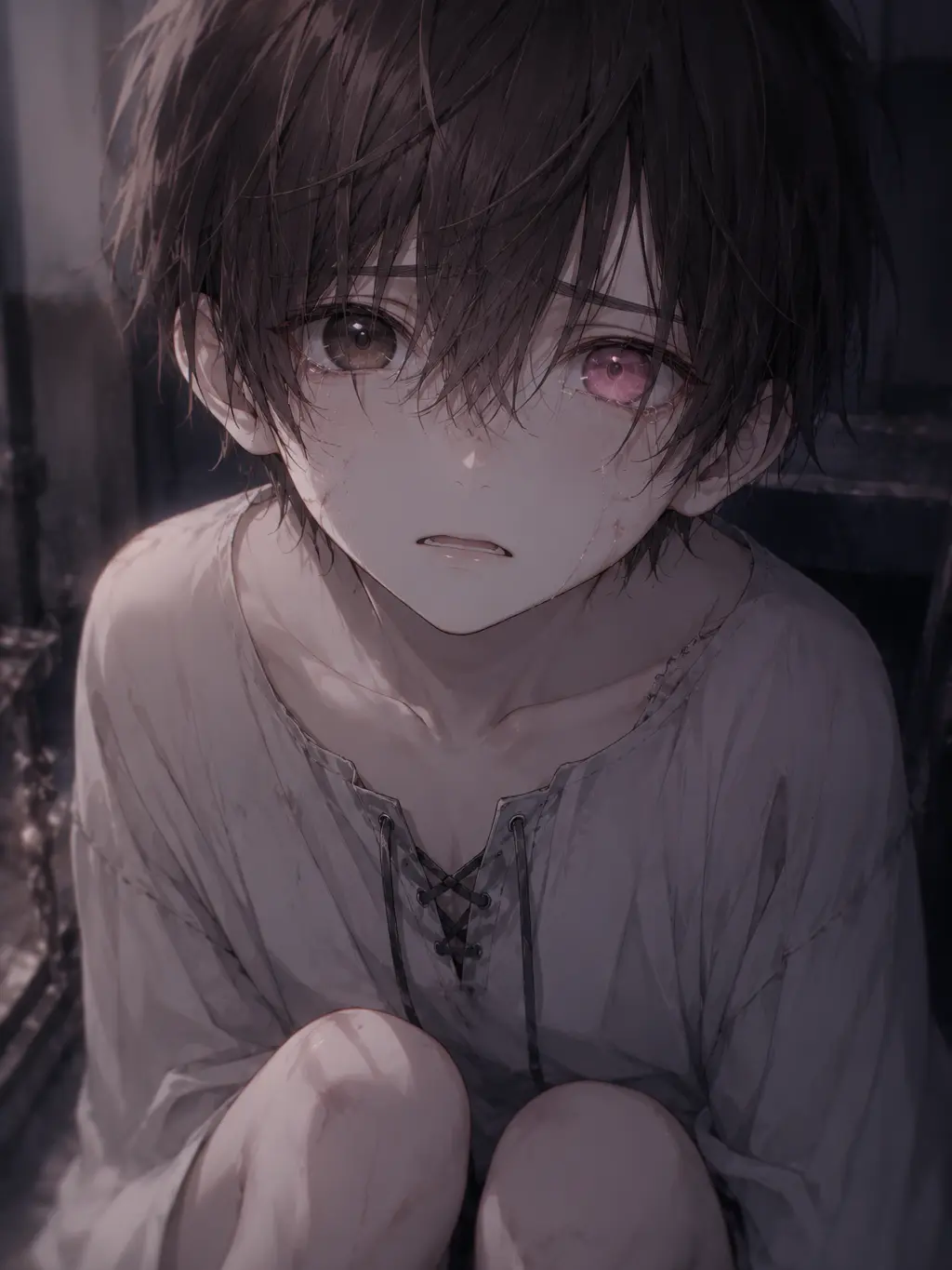 DecentPeach6229의 瞳の中は、震えていた。