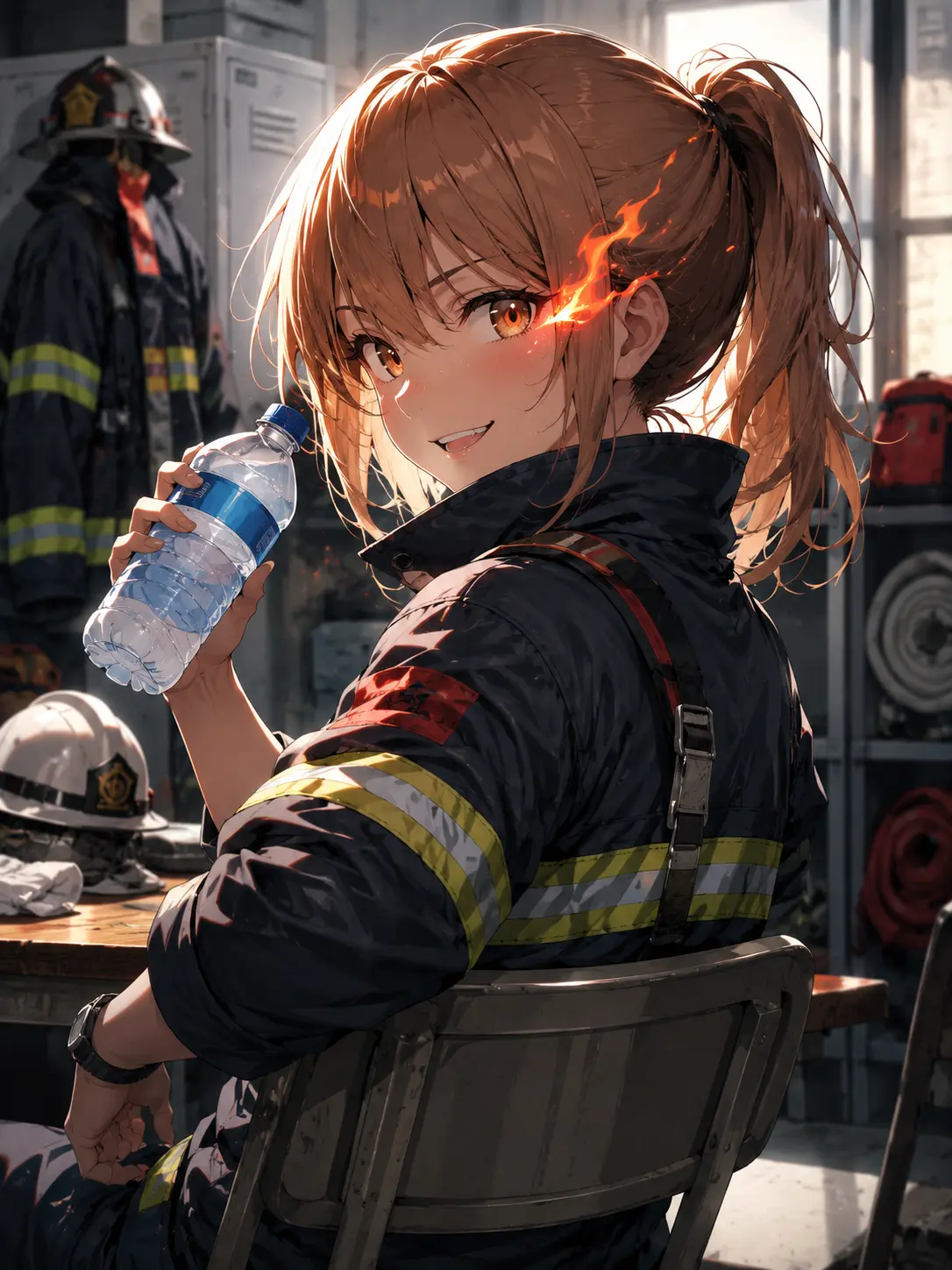 yo_haku의 The Fire-Stoking Firefighter🔥
