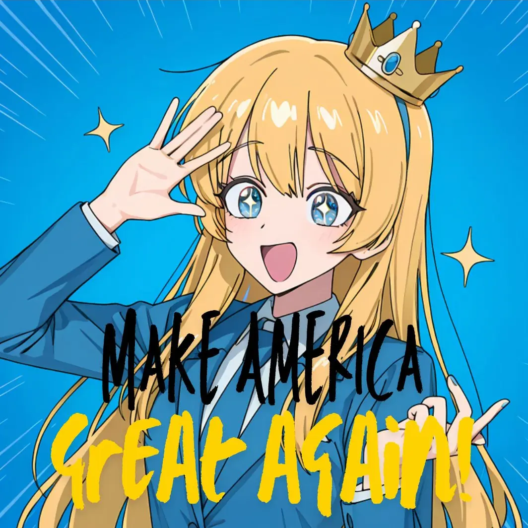 MAKEZETAGREATAGAIN의 왕관을 좋아하시는 대통령님!