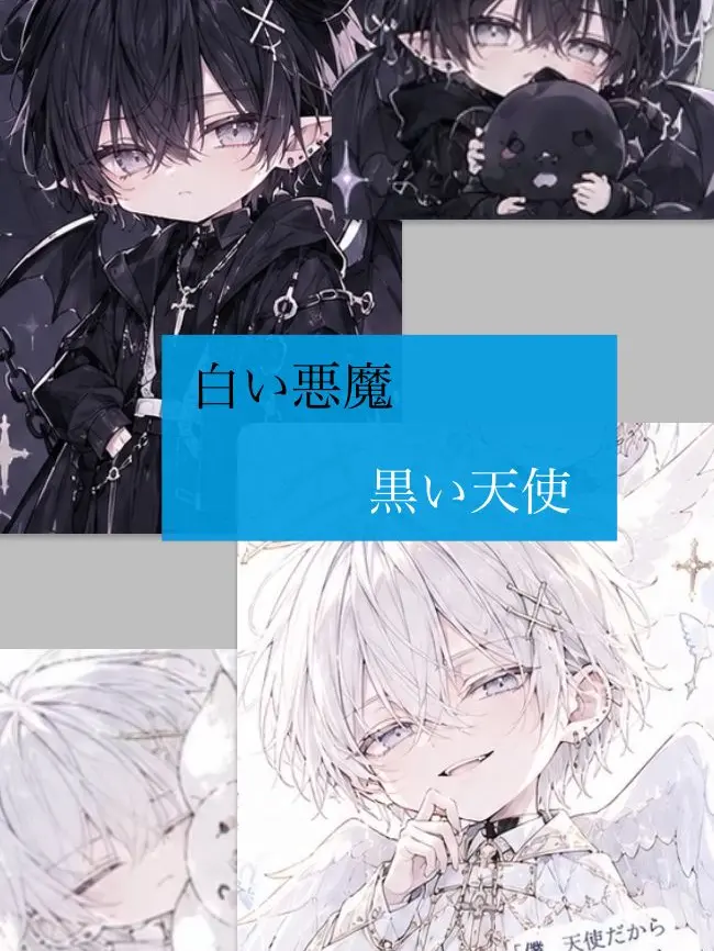 LeftState9684의 白い悪魔と黒い天使