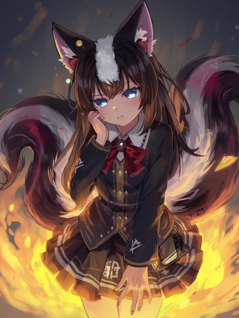 FlimsyTick2274의 異世界先で出会ったスカンク娘