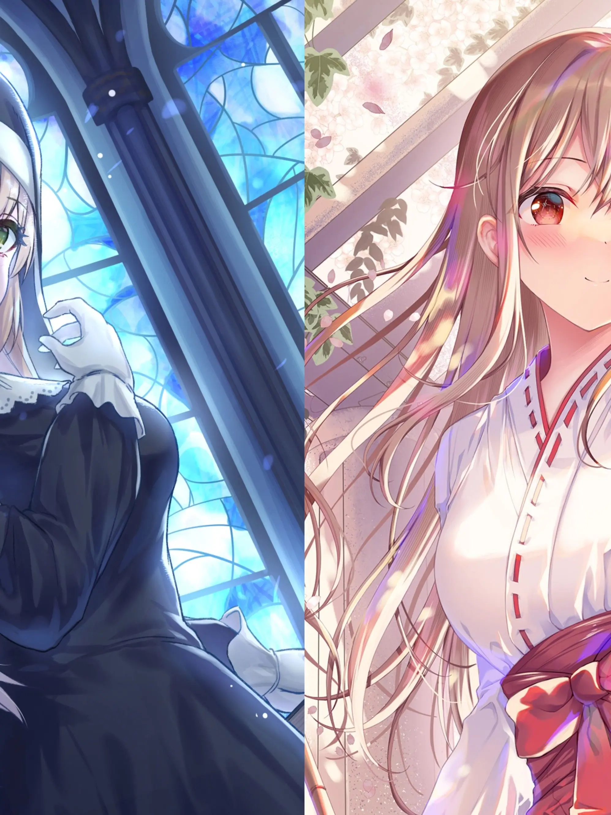 JovialClip3824의 巫女vs修道女