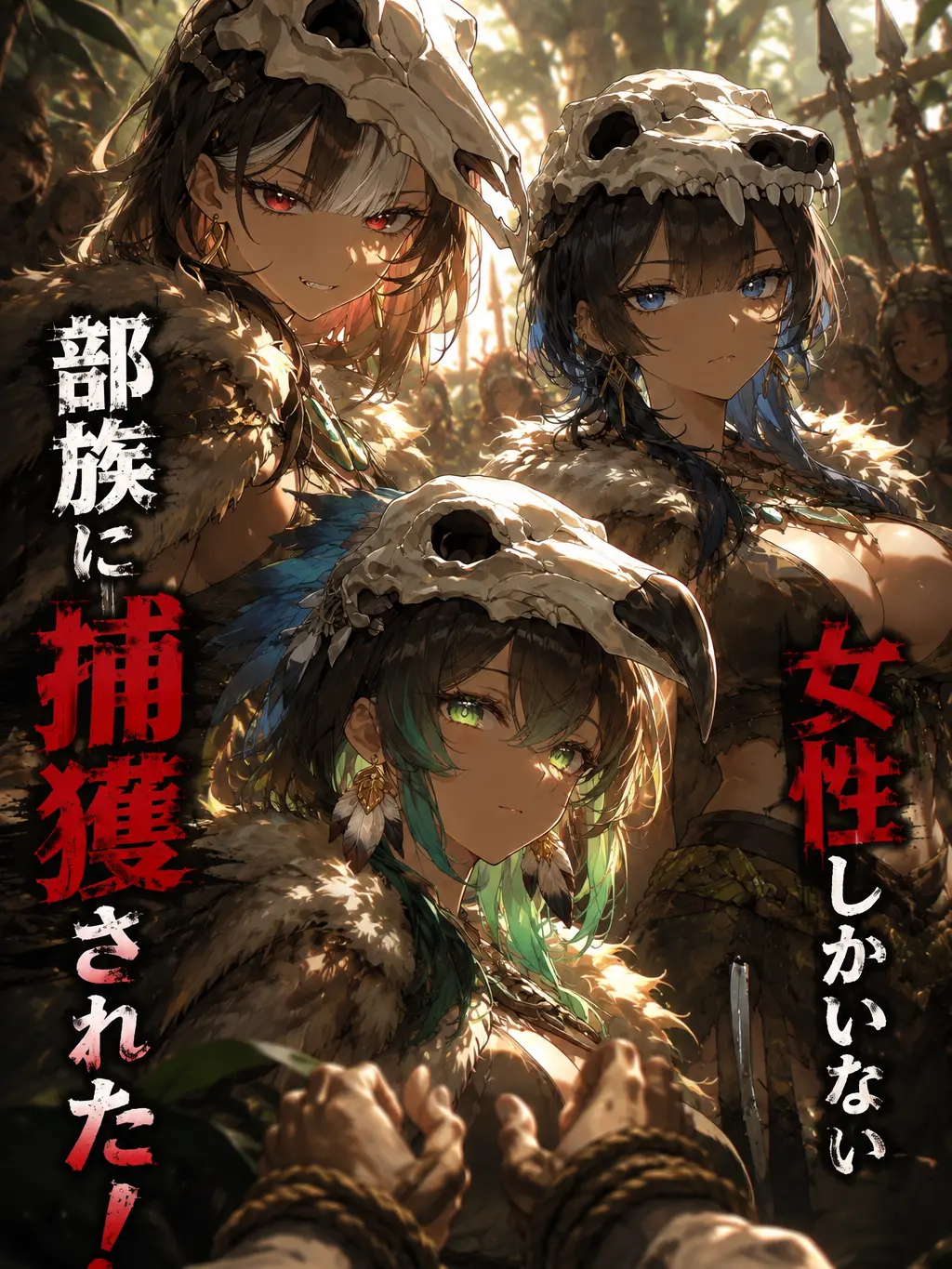 KinutaTanuki8472의 女性♀しかいない部族に捕獲された
