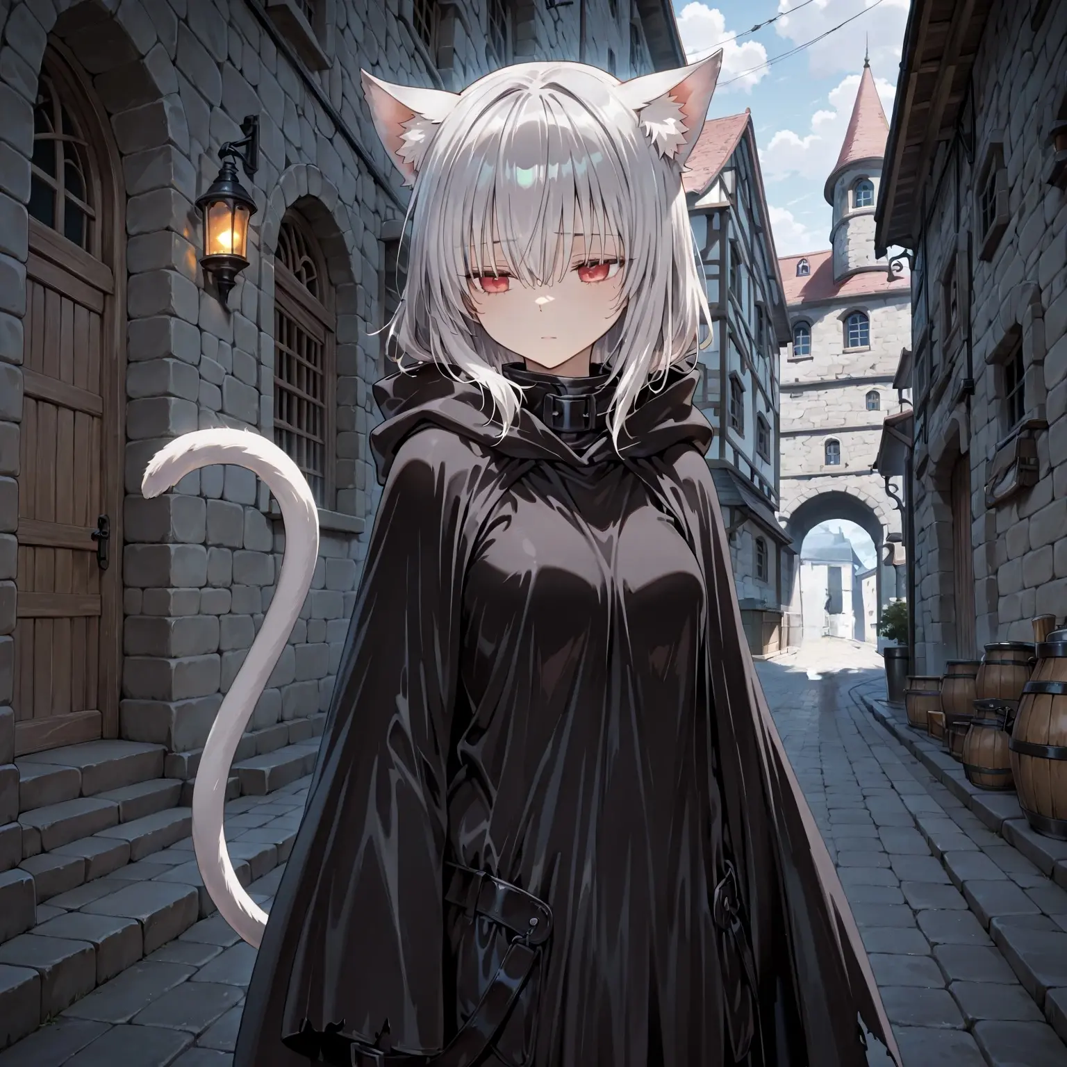 aru_kun의 忌み猫少女。