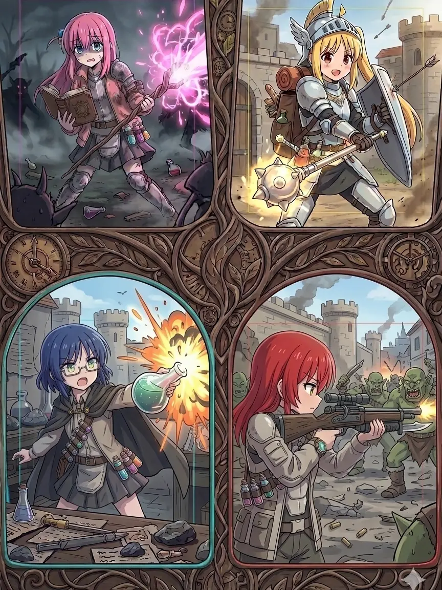 EthnicUrial0701의 結束バンドと異世界