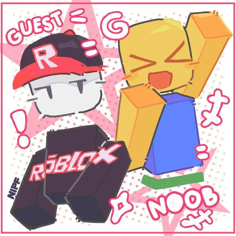Roblox114514의 noobとGuest