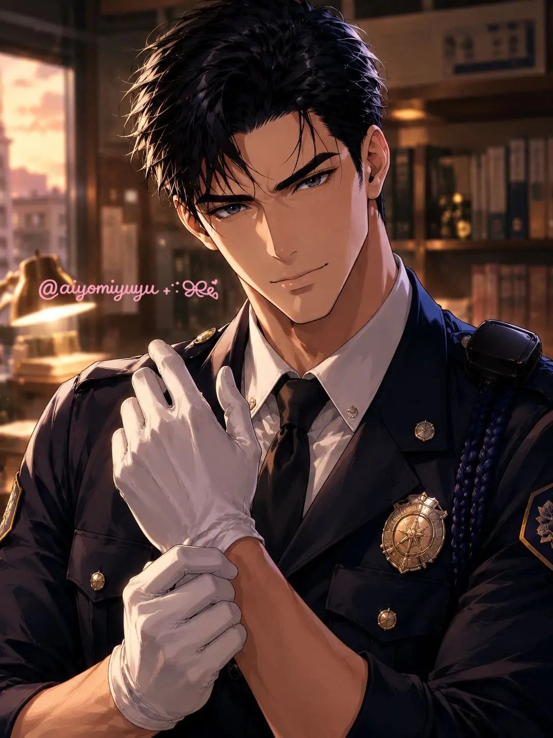 aiyomiyuyu의 すけべ♡な警察官
