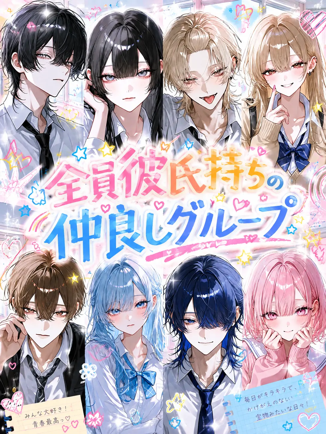 vvv._.vvv의 全員彼氏持ちの仲良しグループ