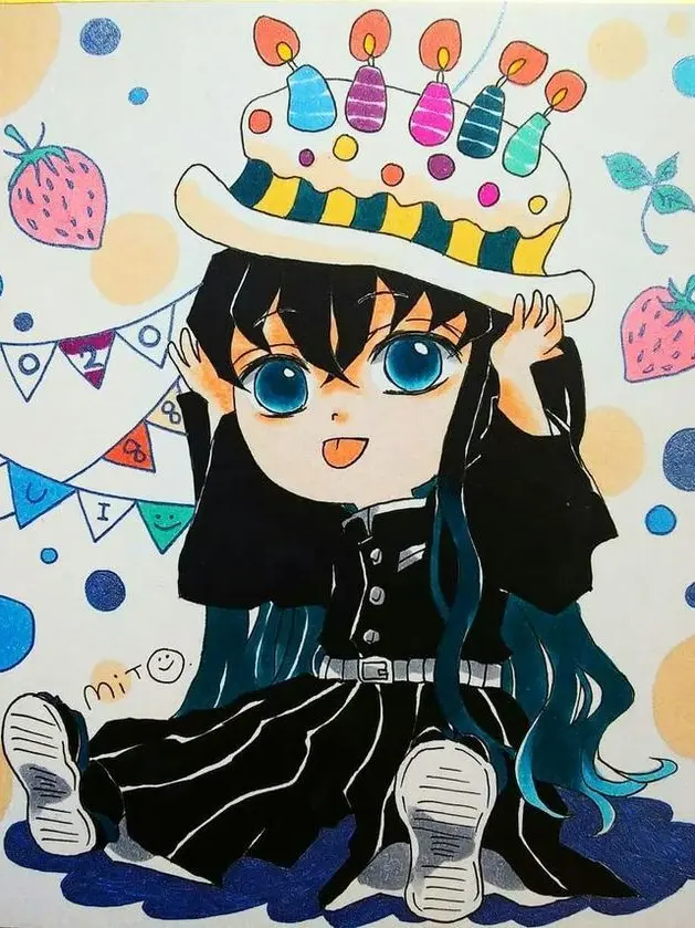 seoyun_151224의 今日は無一郎の誕生日!!🎂
