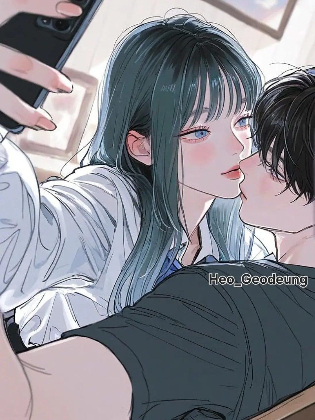 Heo_Geodeung의 여우년이 내 남친과 키스를 했다.