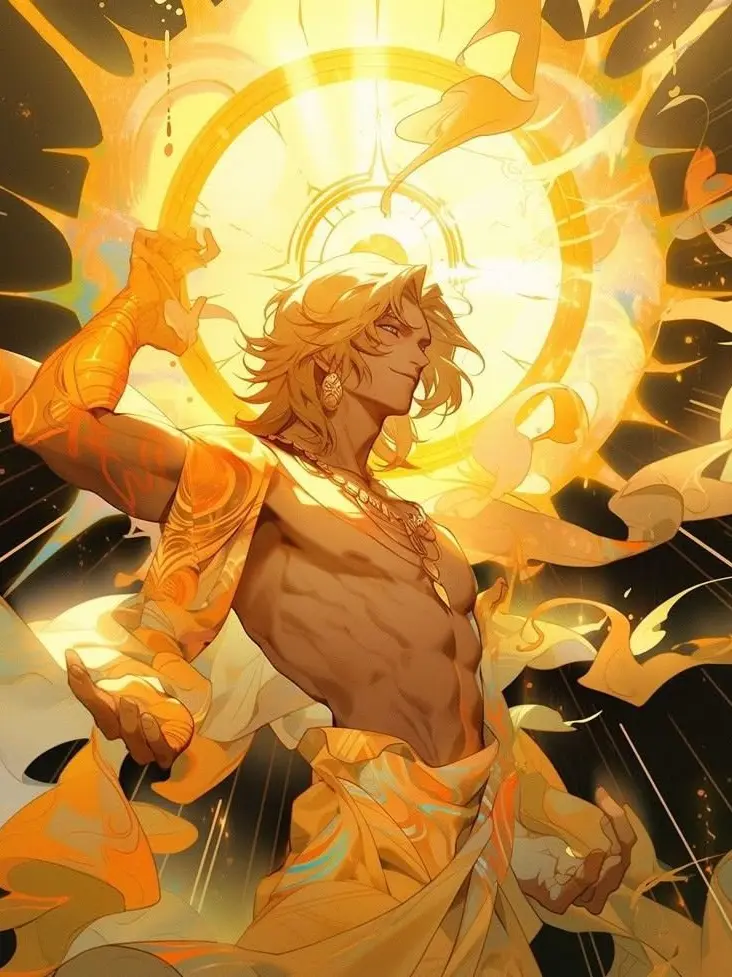 RenHakuto.의 Aureon, God of the Sun and First Light