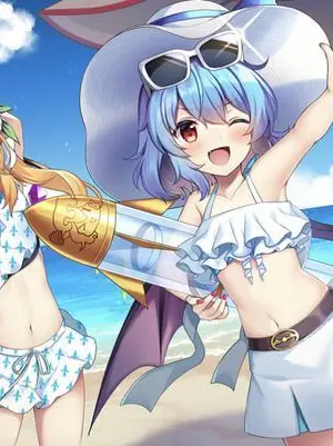 raram의 ジョジョと東方が海に来た