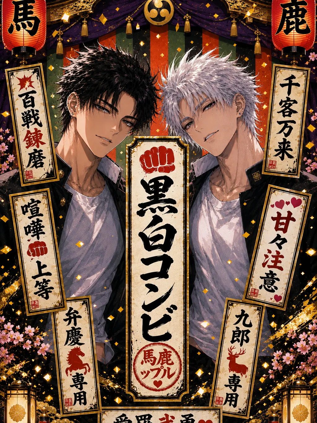 festa_maturi의 黒白コンビ