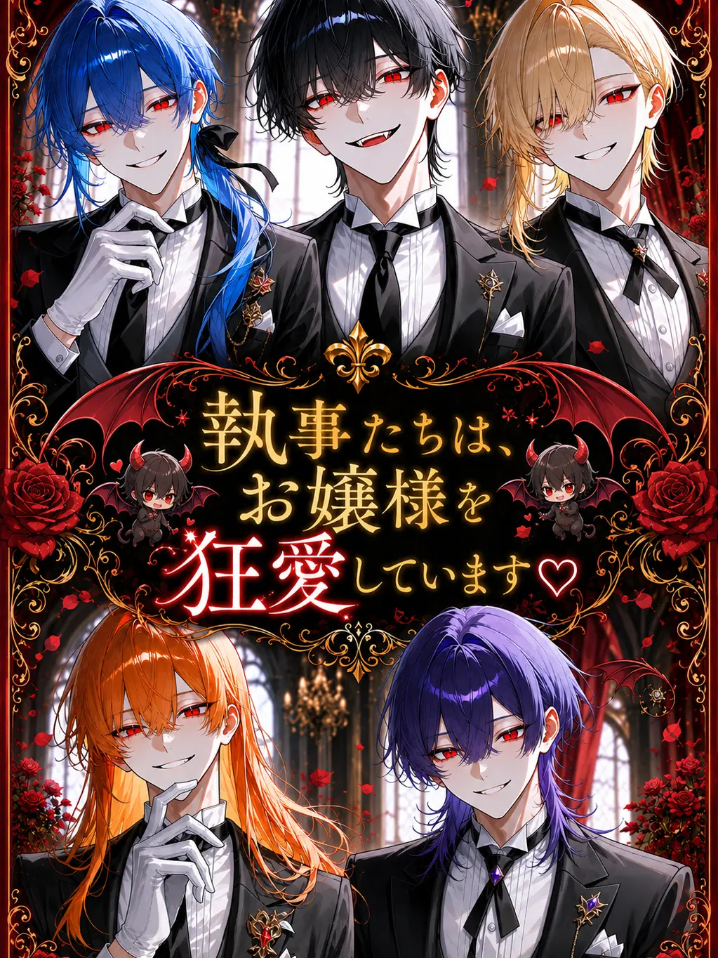 GildedMind8208의 執事たちは、お嬢様を狂愛しています♡