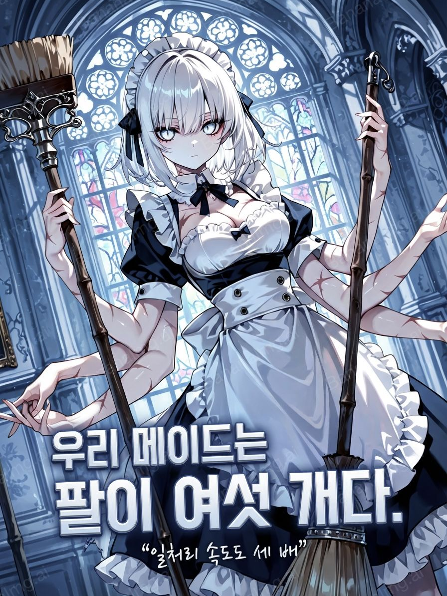 우리 메이드는 팔이 여섯 개다. 대표 이미지