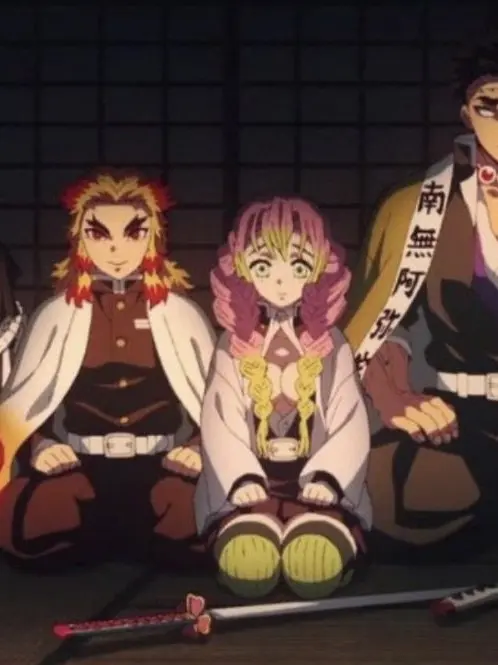 Obamitsu의 주+늑대+탄지로 일행