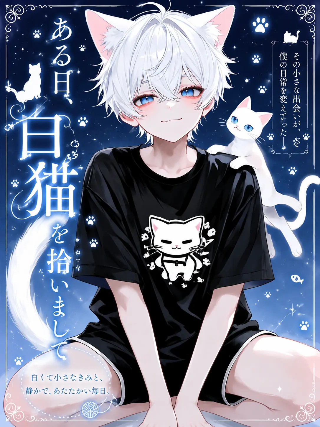 oyasumi._.514의 ある日、白猫を拾いまして