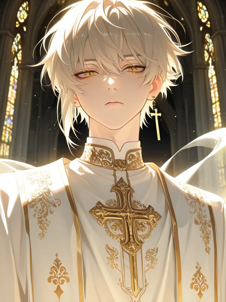 Lusika의 I Just Wanted to Be a Priest, Not a Saint