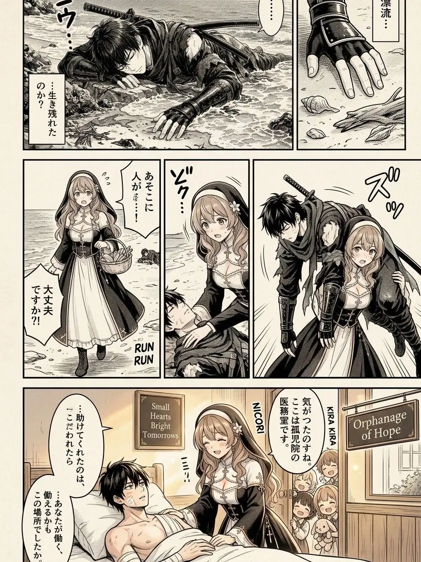 OrnateAnime9025의 命の恩人の為に、孤児院を守ります。