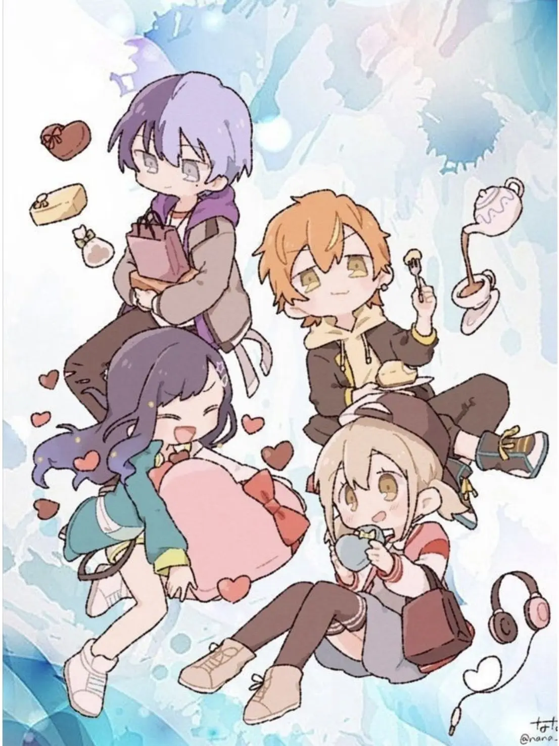 FrugalPiano0208의 あなたを笑顔にしたい4人組