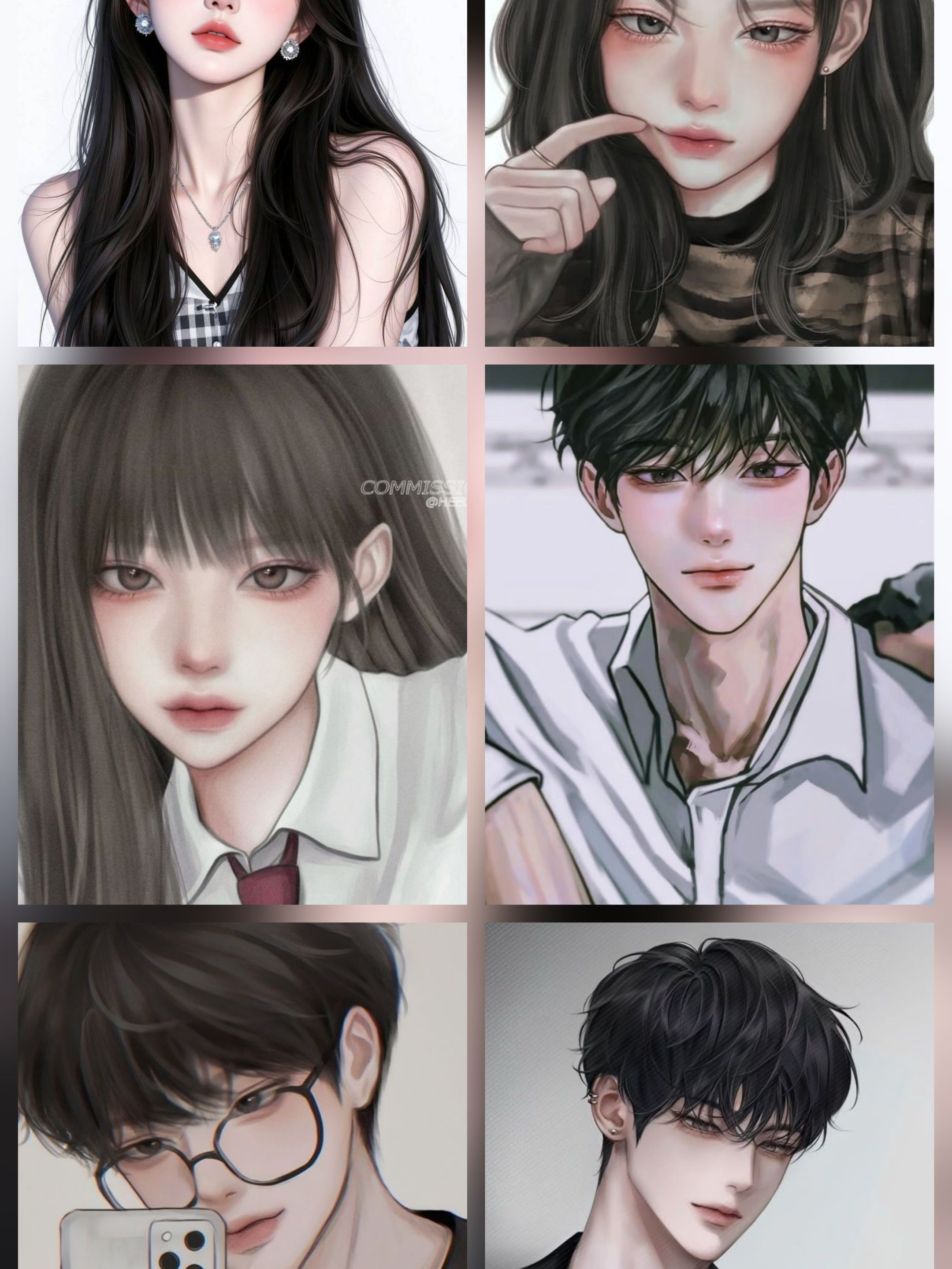 서로서로 사귀고있는 무리들 대표 이미지