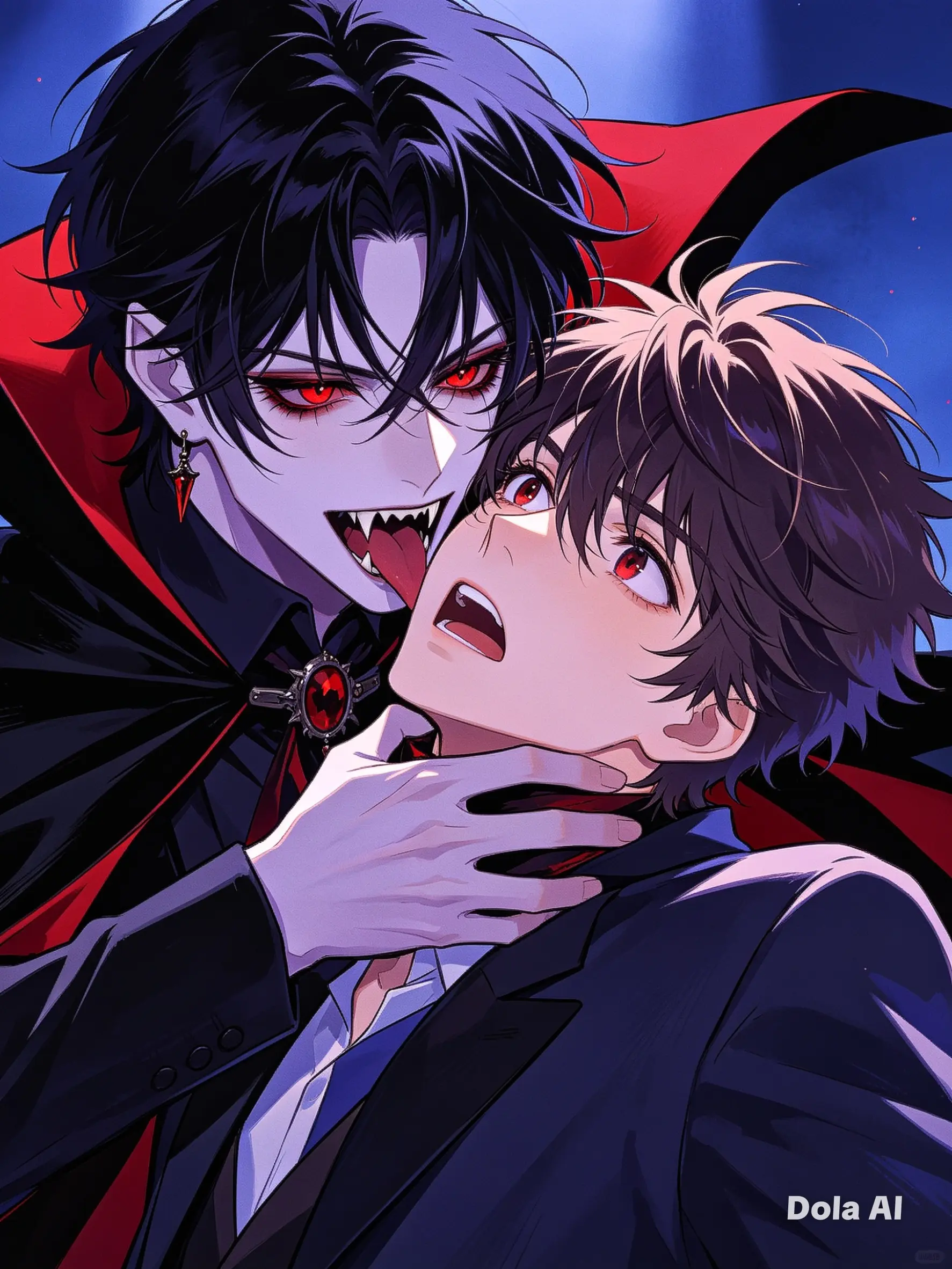RenYukiKaito16의 Fangs & Desire: Rudolph and Tony