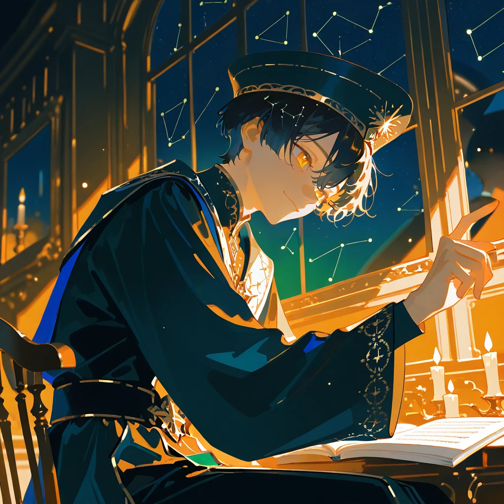 星座を描くその人