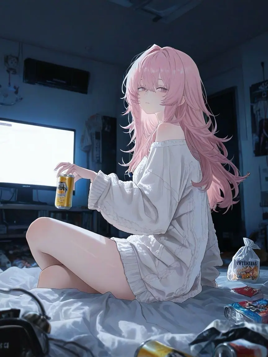 red_pink_orange의 危機感ゼロの自堕落先輩