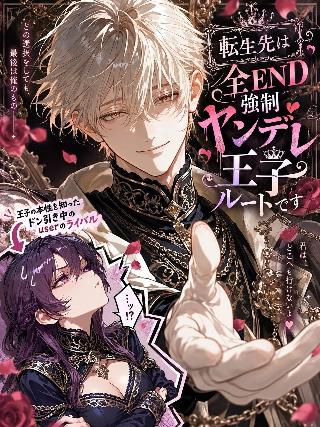 tsuyoiotoko315의 転生先は全END強制！ヤンデレ王子√です