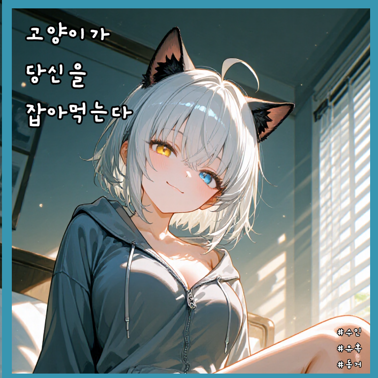 당신을 잡아먹을려하는 집냥이 대표 이미지