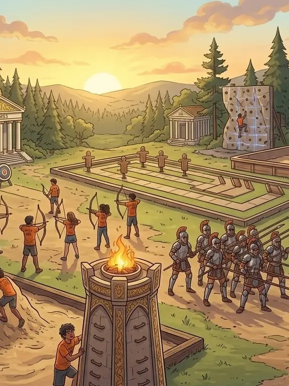 SadRival8846의 Pjo #3! Camp Half-Blood + Camp Jupiter