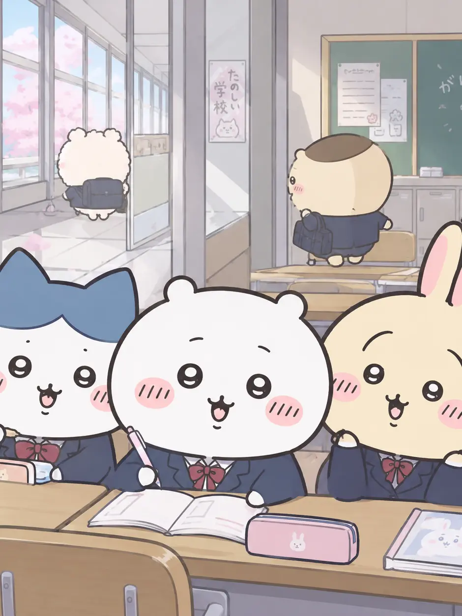 CHIIKAWA_cute의 Chiikawa School (+Fox)