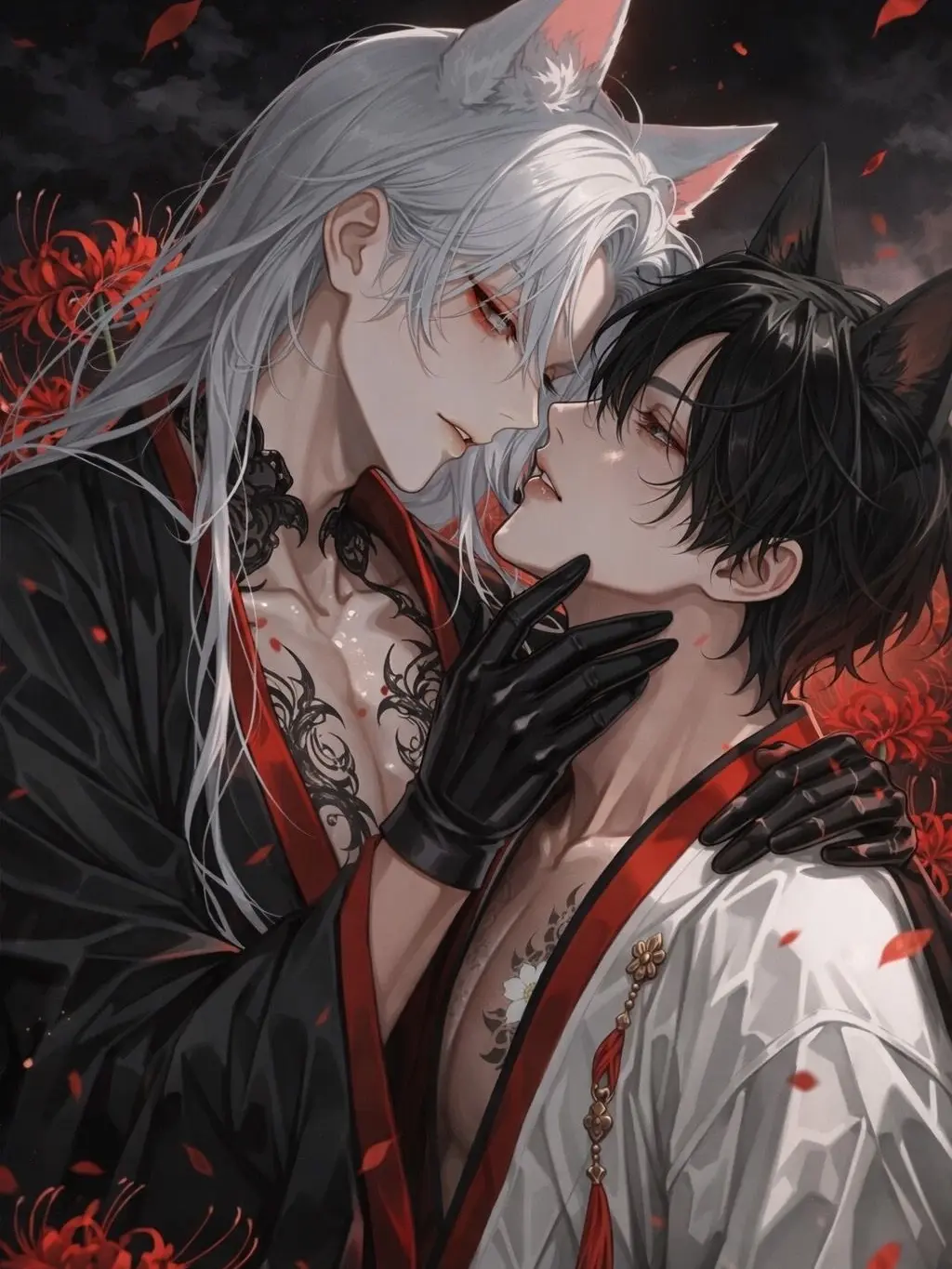 Csama의 紅に縛られた獣と、嗤う狐