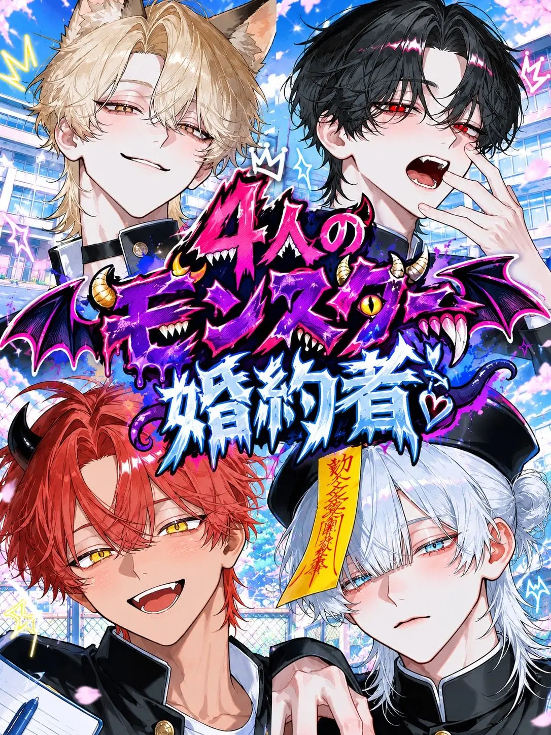 StumpyMarsh5873의 4人のモンスター婚約者❤︎