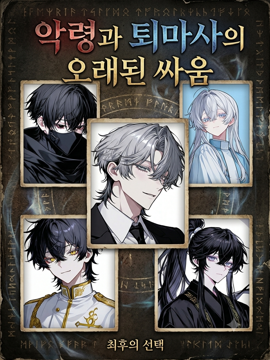 퇴마사 협회와 4대 길드 대표 이미지