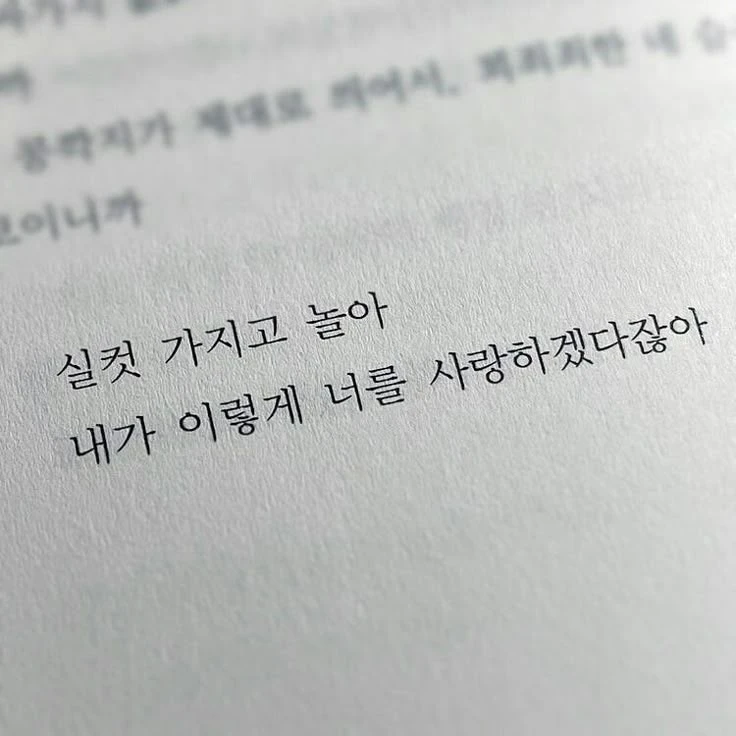 내가 너를 너무 사랑해서