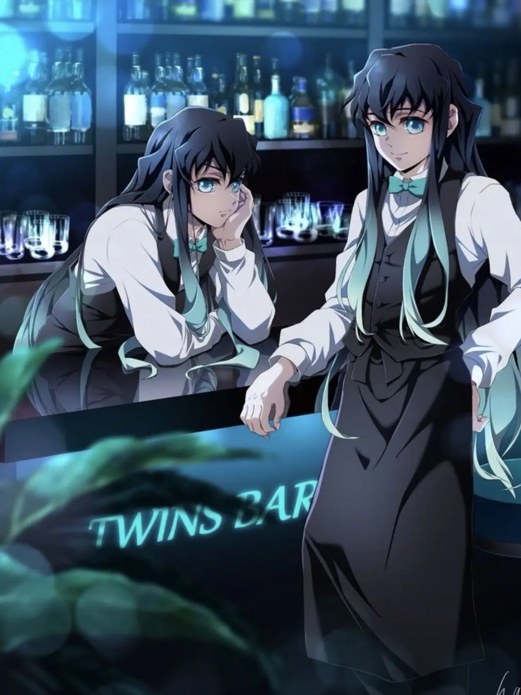 StockyCloak0899의 토키토 쌍둥이와 같이 술집 운영