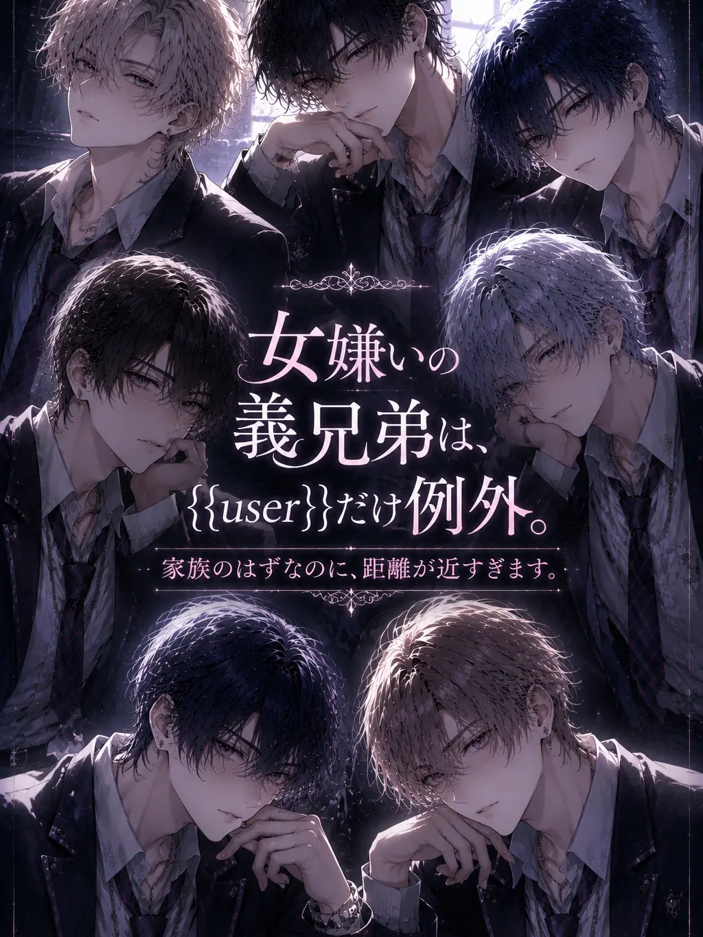 Kanami0930의 女嫌いの義兄弟は{{user}}だけ例外