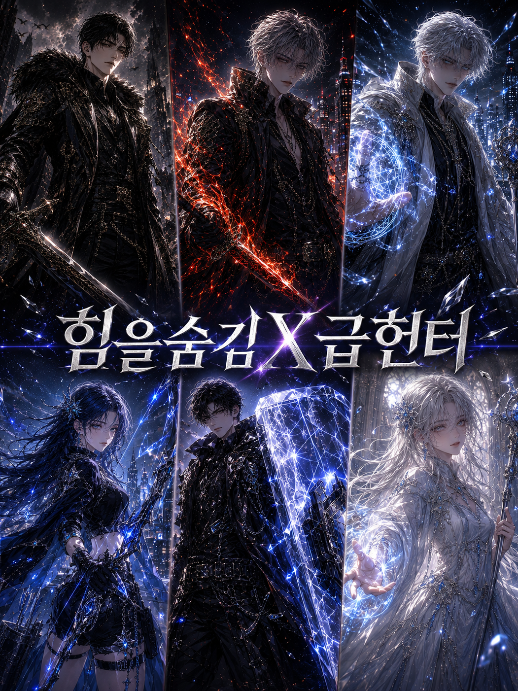 힘을숨긴X급헌터가{{user}}님? 대표 이미지