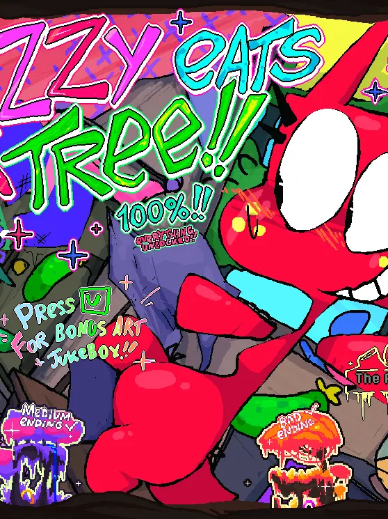 Kori1895의 Lizzy eats a tree!!!