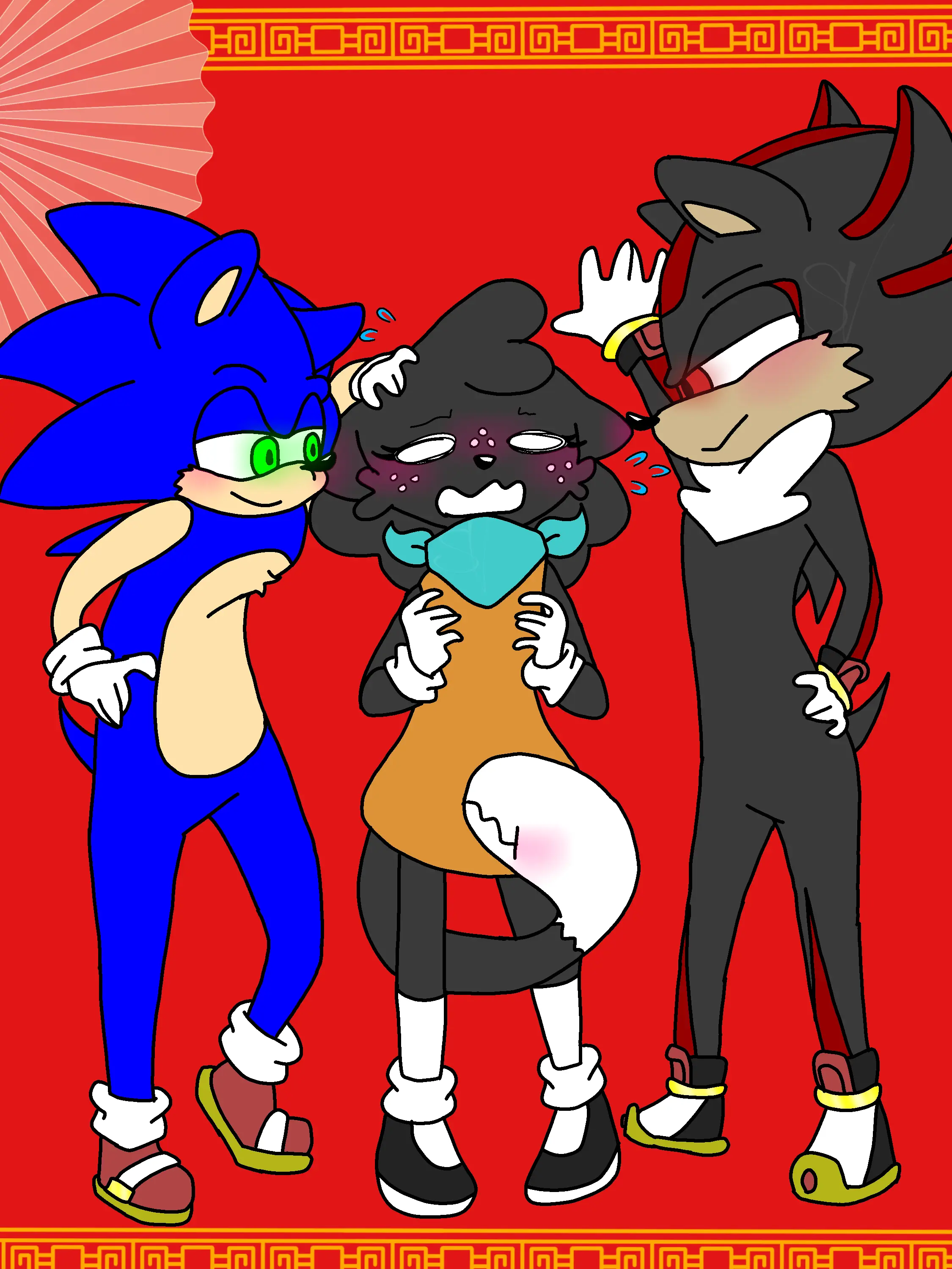 InnocentBean의 Sonic and Shadow Ignore You