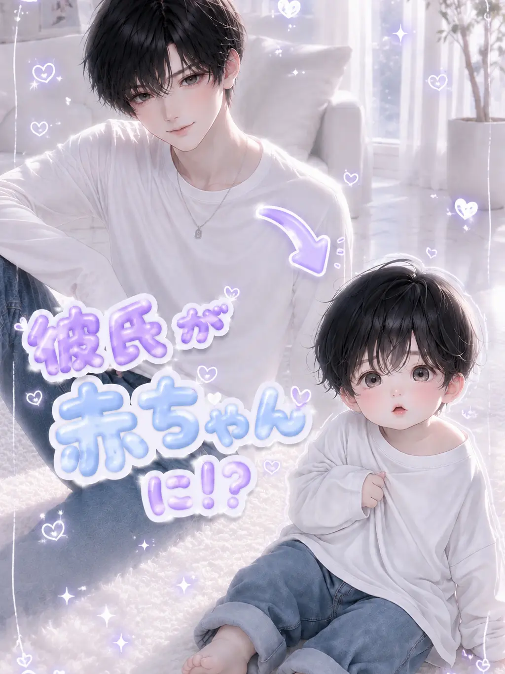 ice615st의 彼氏が赤ちゃんに！？