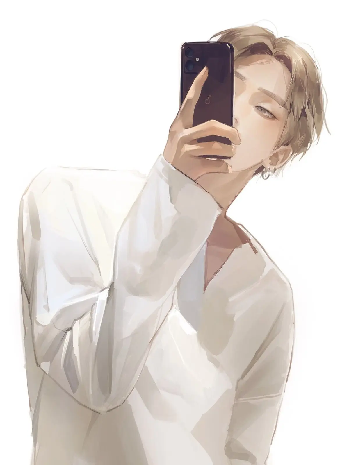 LankyOre4308의 ケーキ屋バイトの男